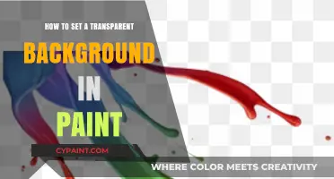 Mastering Transparency: How to Set a Clear Background in Paint