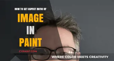Adjusting Image Aspect Ratios: Paint App Guide