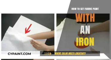 Mastering Fabric Paint: Iron-Setting Techniques for Long-Lasting Designs