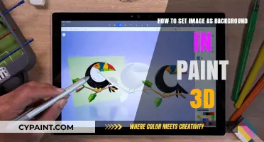 Customizing Your Canvas: Setting Images as Background in Paint 3D