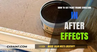 Setting Paint Frame Duration in After Effects: A Guide