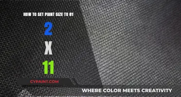 Mastering Paint Canvas Size: Set to 8.5 x 11 Inches Easily