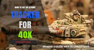 A Comprehensive Paint Tracker Setup Guide for 40K Enthusiasts