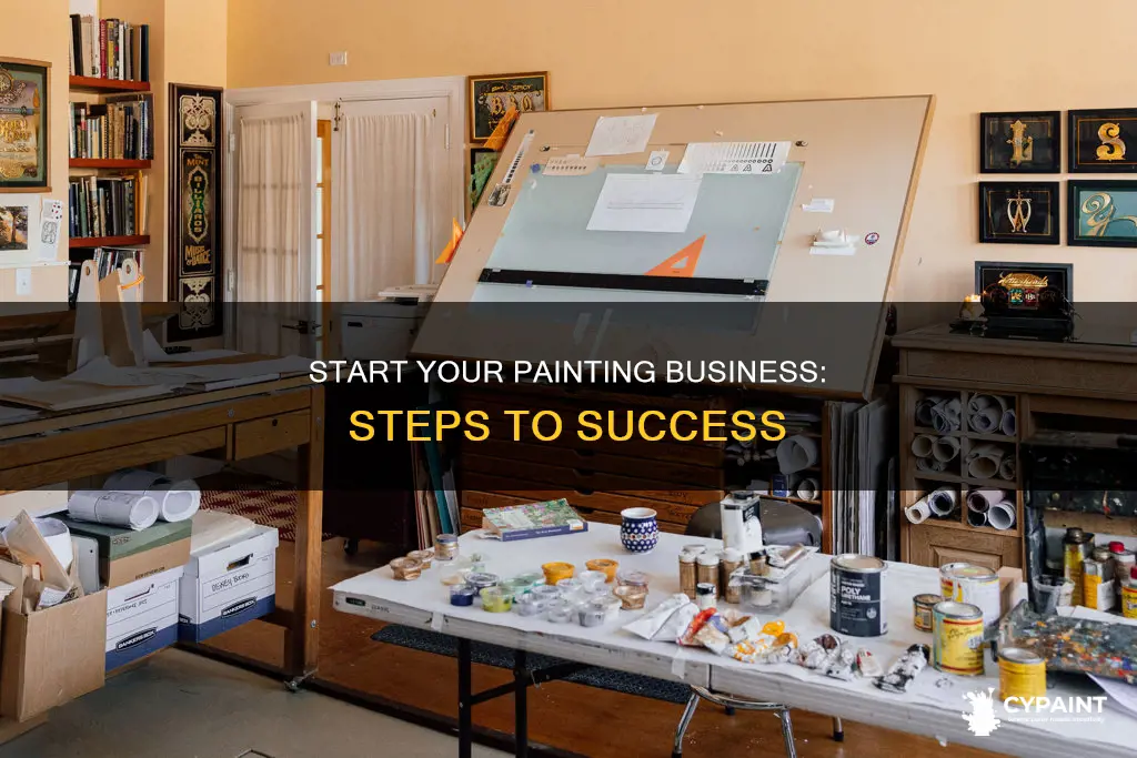 how to set up a painting and decorating business