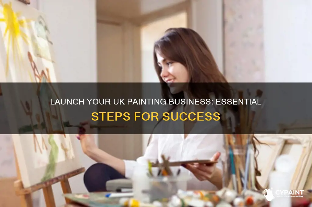 how to set up a painting business uk