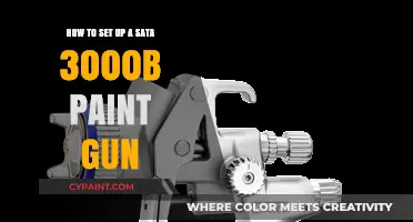 Setting Up Your SATA 3000B Paint Gun