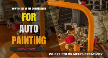 Setting Up an Air Compressor for Auto Painting