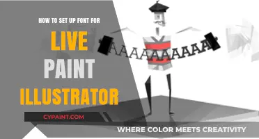 Customizing Live Paint: Font Setup Essentials