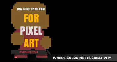 Setting Up MS Paint for Pixel Art Perfection