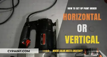 Setting Up Paint Mixers: Horizontal vs Vertical