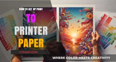 Mastering the Art: Setting Up Paint for Printer Paper Printing