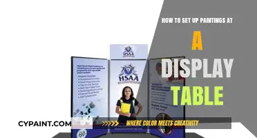 Display Table Art: Setup and Arrangement Tips