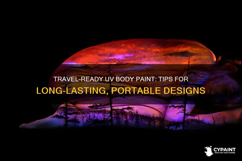 how to set uv body paint for travel