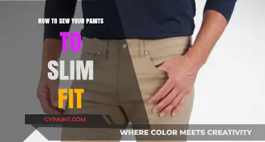 Sew Your Pants to Slim Fit: Easy DIY Tailoring Guide