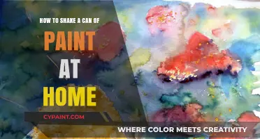 Shaking Paint Cans: DIY Techniques for Best Results