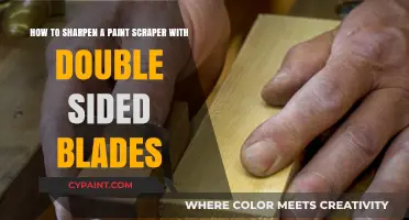 Mastering the Art of Sharpening Double-Sided Paint Scrapers