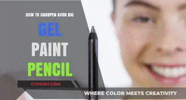 Master Sharpening Avon Big Gel Paint Pencil: Tips & Techniques