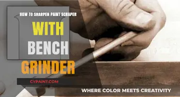 Sharpening Your Paint Scraper: A Bench Grinder Guide for Smooth Edges