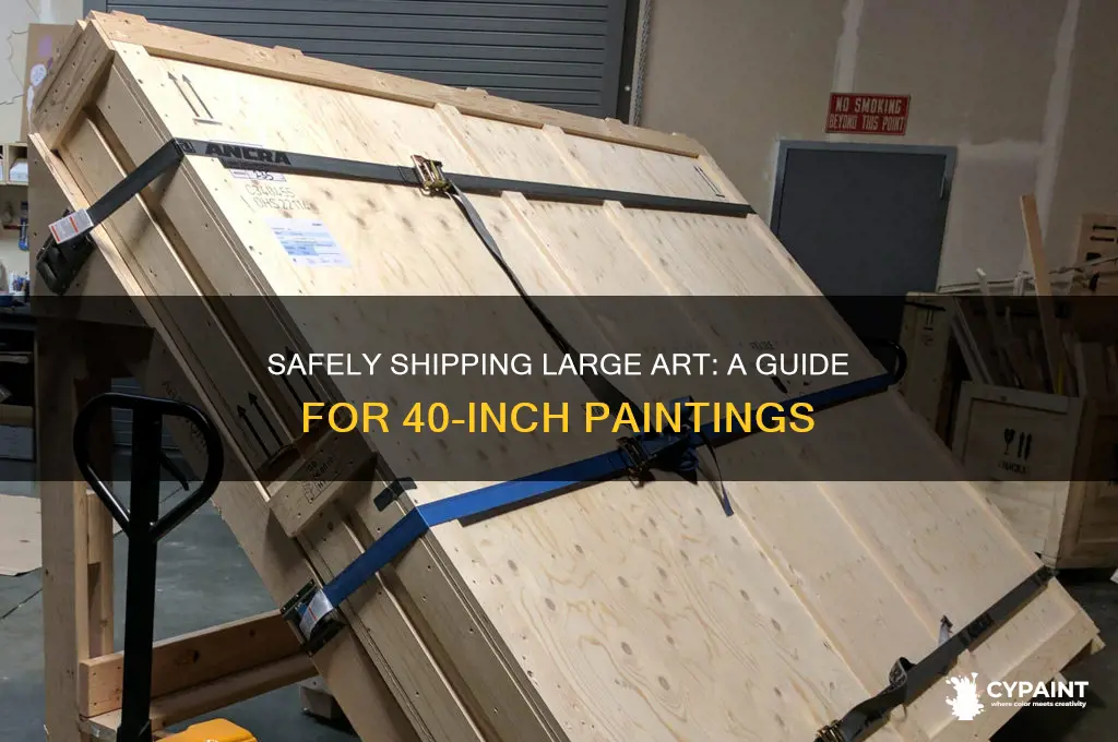 how to ship a painting 40 inches wide