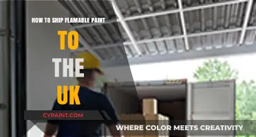 Safely Shipping Flammable Paint to the UK: A Comprehensive Guide