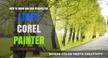 Unleashing Perspective Lines in Corel Painter: Show and Hide Tips