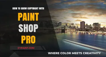 Adding Copyright Watermarks in PaintShop Pro: A Step-by-Step Guide