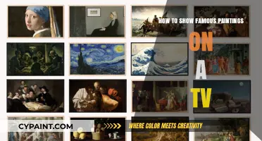 Displaying Masterpieces: How to Showcase Famous Paintings on Your TV