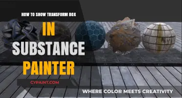 Mastering Substance Painter: Displaying the Transform Box Easily