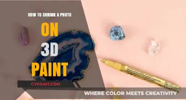 Easy Guide: Shrinking Photos in 3D Paint for Beginners
