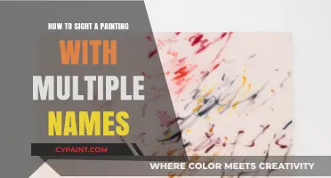 Unraveling the Mystery: Identifying a Painting with Multiple Titles