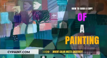 Mastering the Art of Signing Reproductions: A Painter's Guide