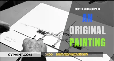 Authenticating Art: Signing Copies of Originals