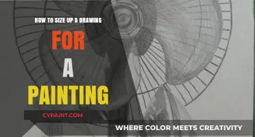 Enlarging Drawings: Scaling Up for Painting Perfection