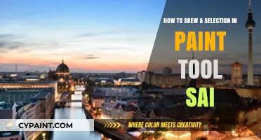 Skewing Selections in Paint Tool Sai: Mastering the Art of Distortion