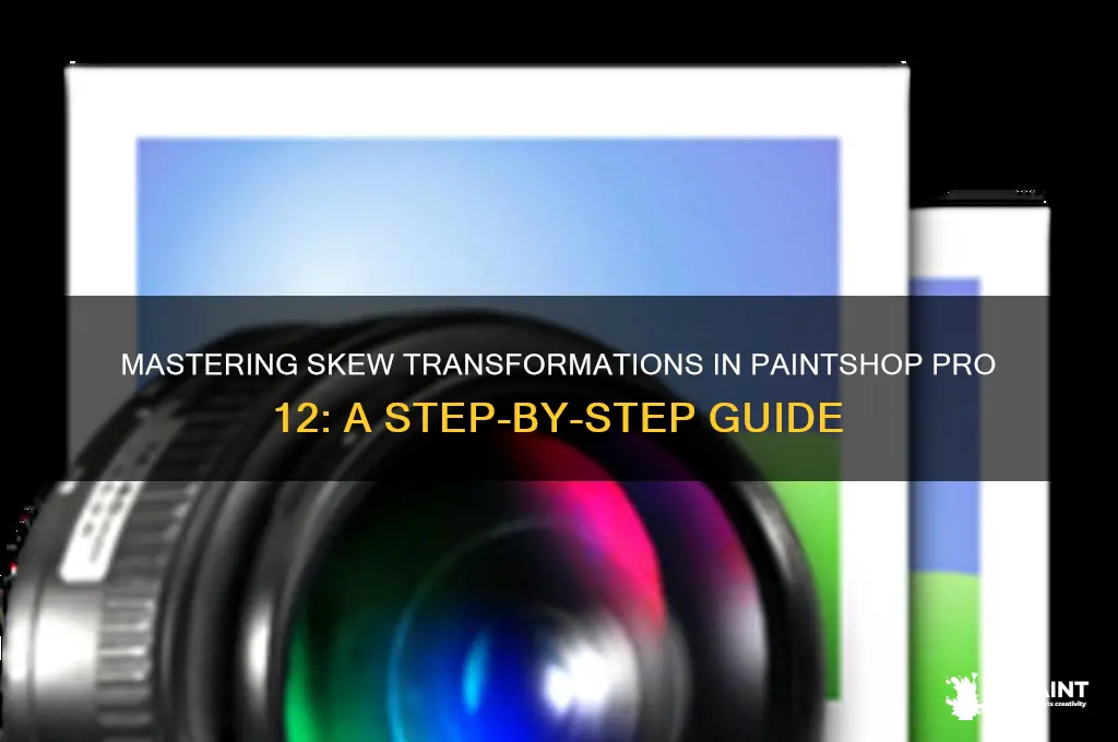 how to skew in paint shop pro 12