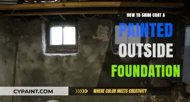 Skim Coating Painted Exterior Foundations: A Step-by-Step DIY Guide