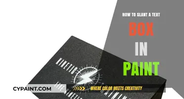 Mastering Text Box Slant in Paint: A Step-by-Step Guide