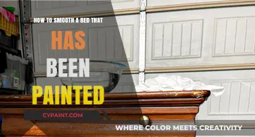 The Perfectly Smooth Painted Bed: Tips and Tricks