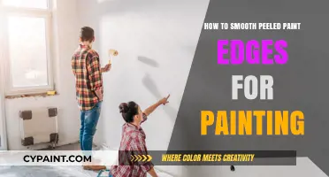 Smoothing Peeled Paint Edges: A Step-by-Step Guide for Flawless Repainting