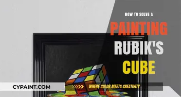 Mastering the Art: Solving the Painting Rubik's Cube Step-by-Step