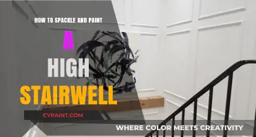 Mastering High Stairwell Repairs: Spackling and Painting Tips for Success