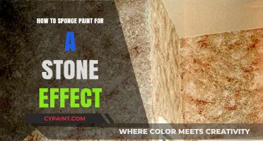 Master Sponge Painting: Create Realistic Stone Effects on Any Surface