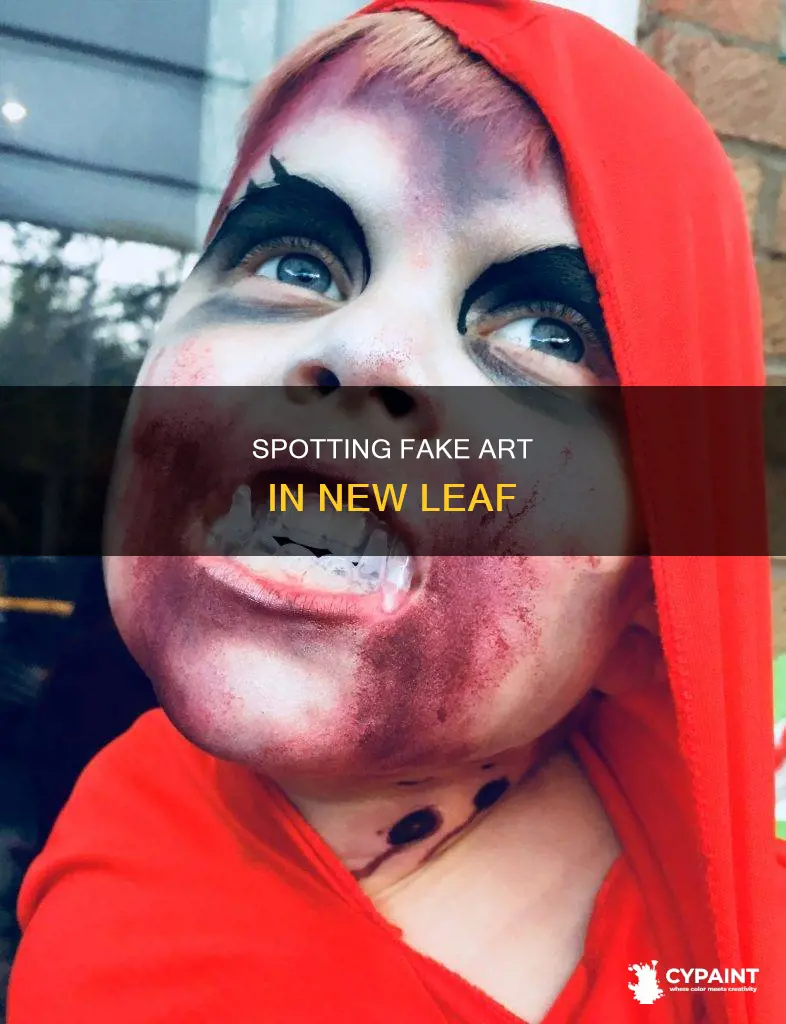how to spot a fake painting in new leaf
