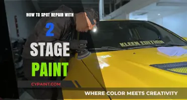 Mastering Spot Repairs with Two-Stage Automotive Paint Techniques