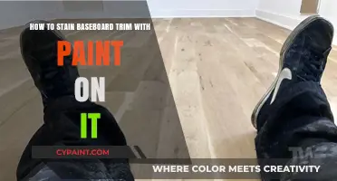Staining Baseboard Trim: Removing Paint, Achieving Perfection
