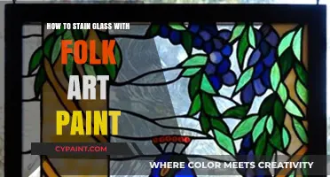 Transform Glass with Folk Art Paint: Easy Staining Techniques