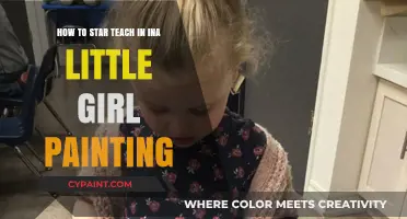 Teach Your Little Girl to Paint Like a Pro
