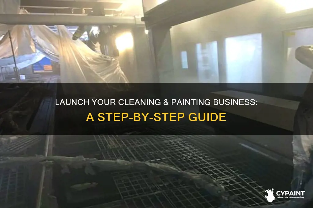 how to start a cleaning and painting business