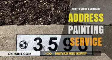 Launch Your Curbside Address Painting Business: A Step-by-Step Guide