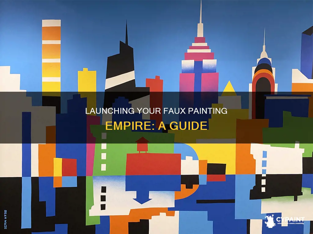 how to start a faux painting or mural business